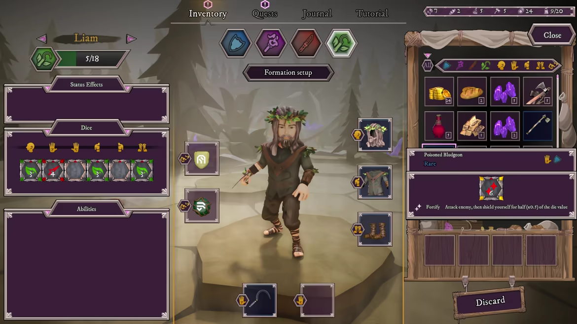 Sigilfarer: A Dice-Rolling Roguelite video 2