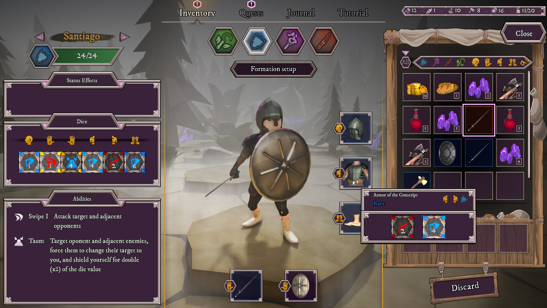 Sigilfarer: A Dice-Rolling Roguelite screenshot 3