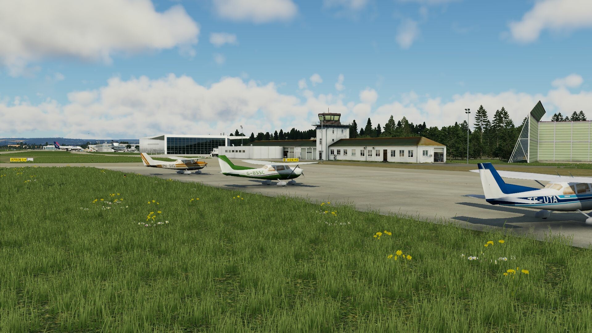 X-Plane 12 Add-on: Aerosoft - Airport Friedrichshafen Featured Screenshot #1