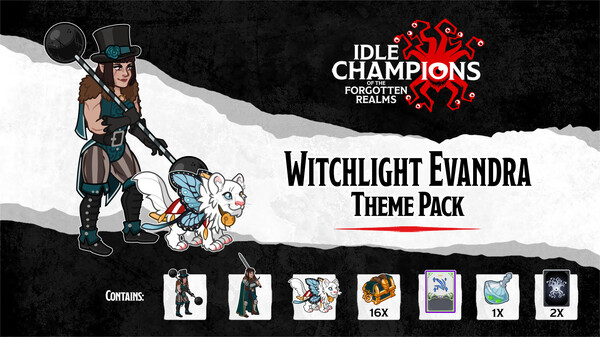 Idle Champions - Witchlight Evandra Theme Pack