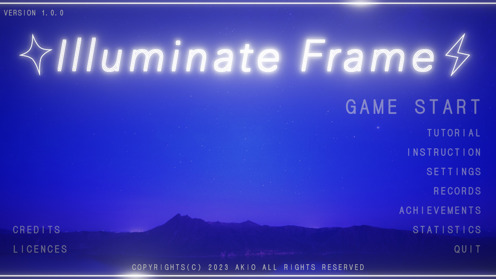 #6. Illuminate Frame (Steam) 由: Akio