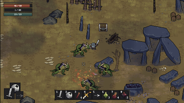 Screenshot z Pale Coins