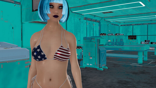 Screenshot of Sci-fi builder gameplay showing in-action mechanics