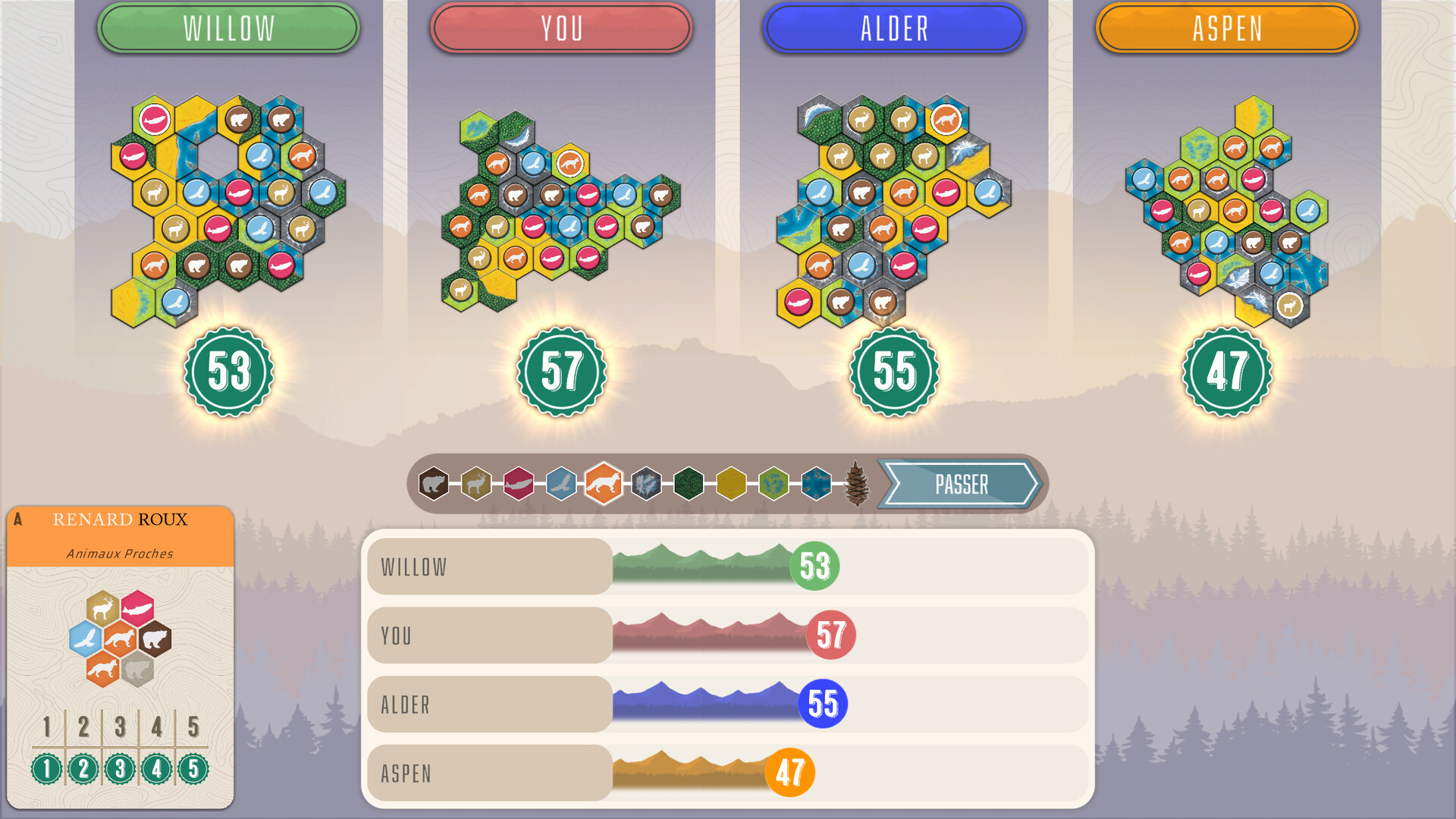 Screenshot Cascadia