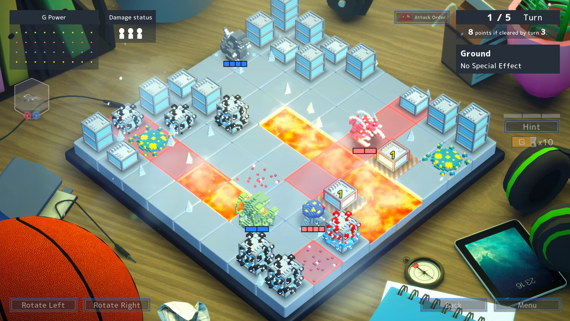 #2. Godzilla Voxel Wars (Steam) 由: TOHO CO., LTD.