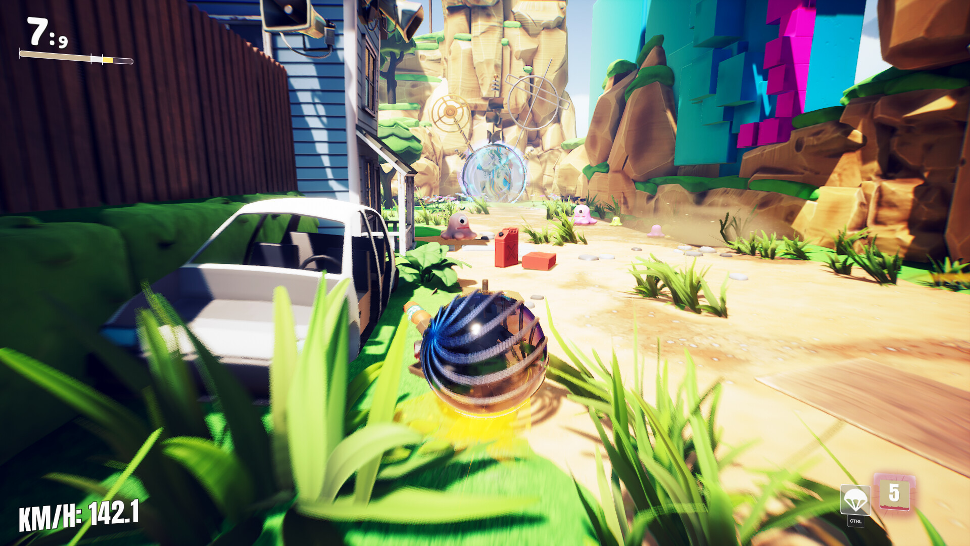 Patti Hattu! - Cosmic Revolt PC gameplay screenshot 1 of 19