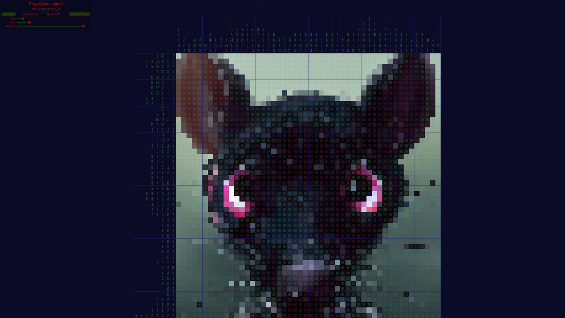 InfiniPicross 3: Halloween [from IP2.0] Featured Screenshot #1
