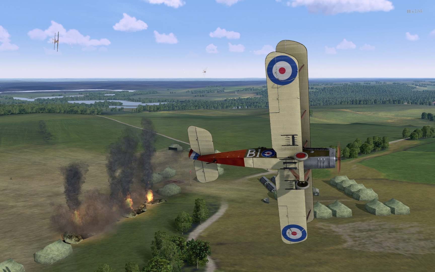 screenshot of Rise of Flight United 24