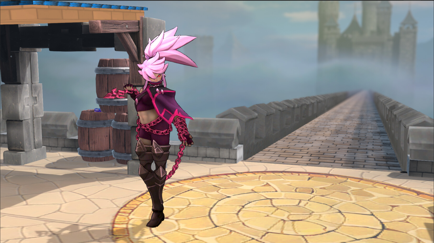 Rushdown Revolt: Nemesis Reina Featured Screenshot #1