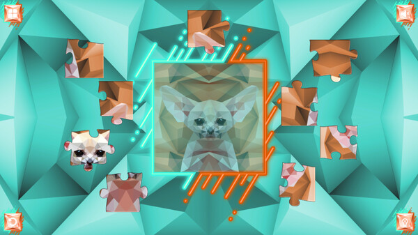 Скриншот 1 из игры Poly Jigsaw: Predators