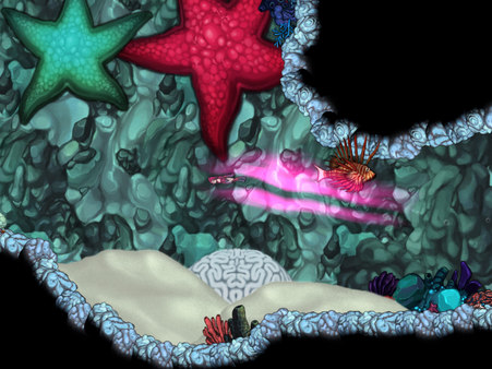 Screenshot z Aquaria