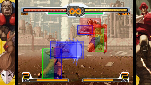 Screenshot z SNK VS. CAPCOM SVC CHAOS