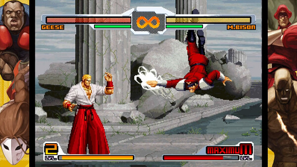Screenshot z SNK VS. CAPCOM SVC CHAOS