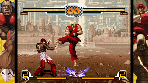 Screenshot z SNK VS. CAPCOM SVC CHAOS