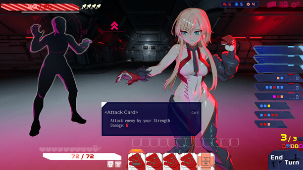 Screenshot of Colony City 27λ gameplay showing in-action mechanics