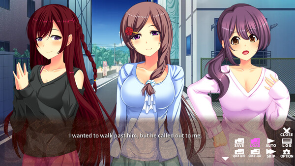 Screenshot z - Stuck With Naughty Housewives - あまあま人妻包囲網