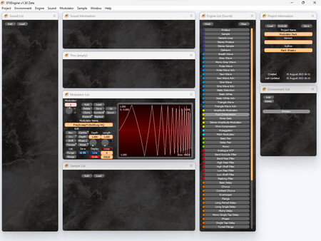 SFXEngine Modulator Pack