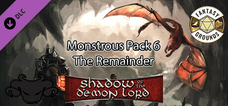 Fantasy Grounds - Shadow of the Demon Lord Monstrous Pack 6 - The Remainder Header Image