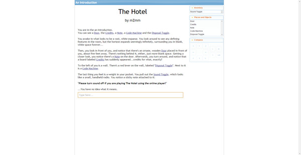 The Hotel screenshot 1