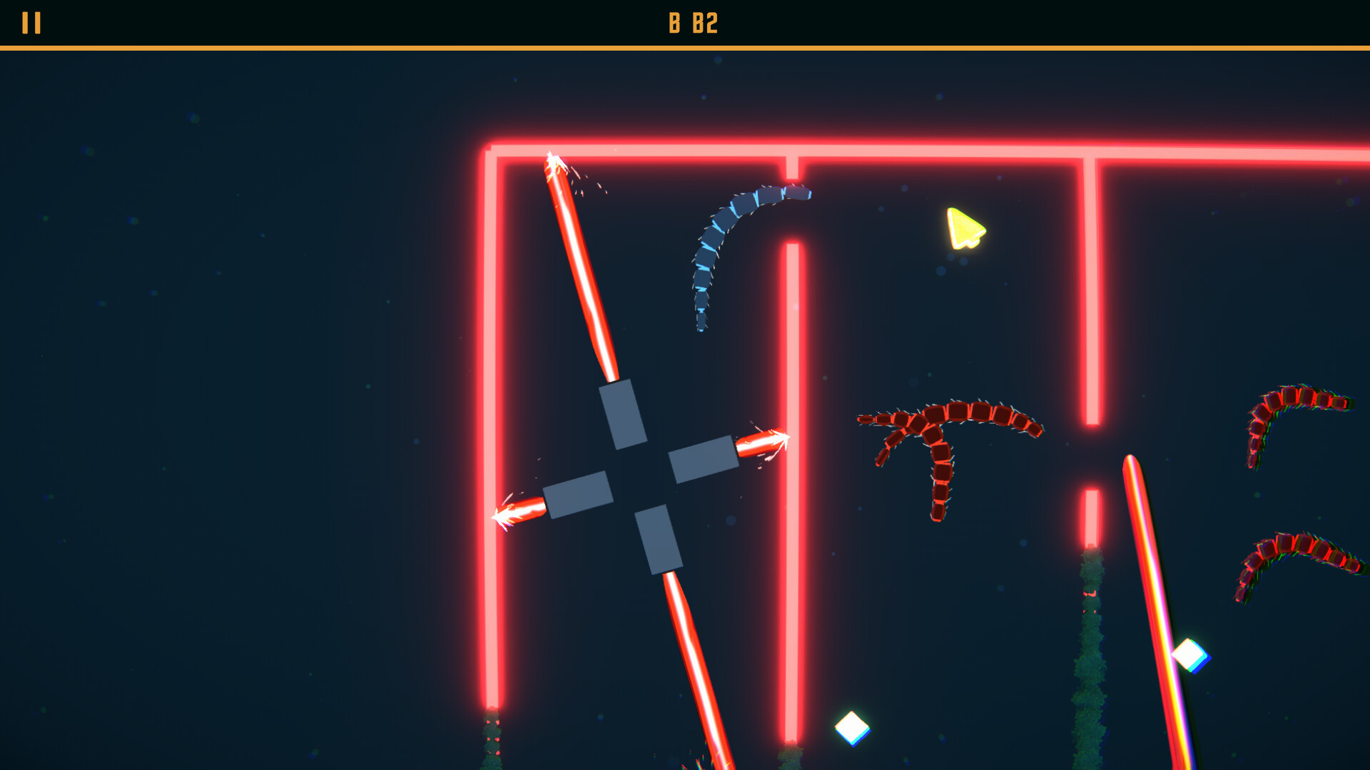 screenshot of WORM GAME 7