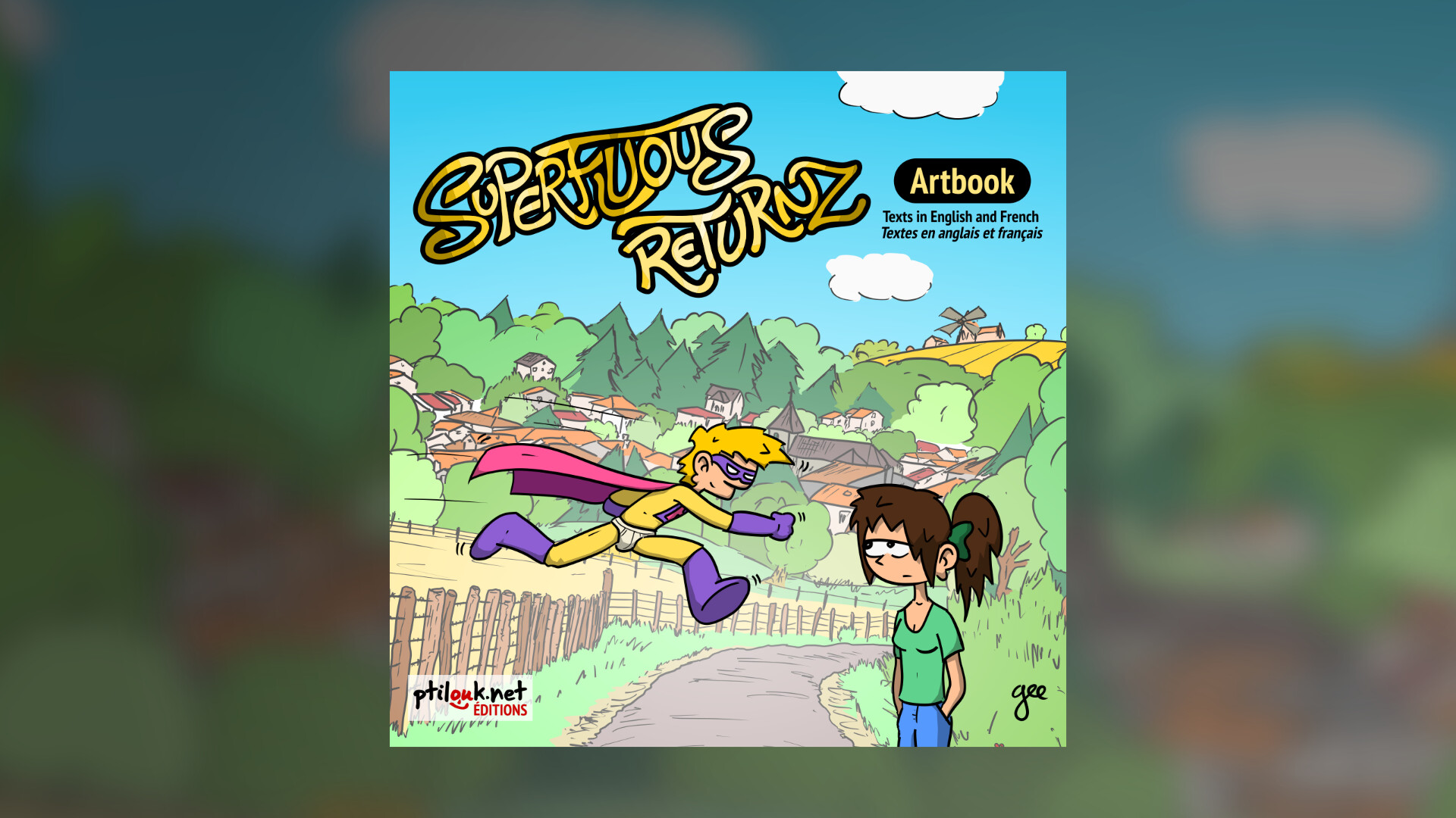 Superfluous Returnz Artbook & Comic Book Featured Screenshot #1