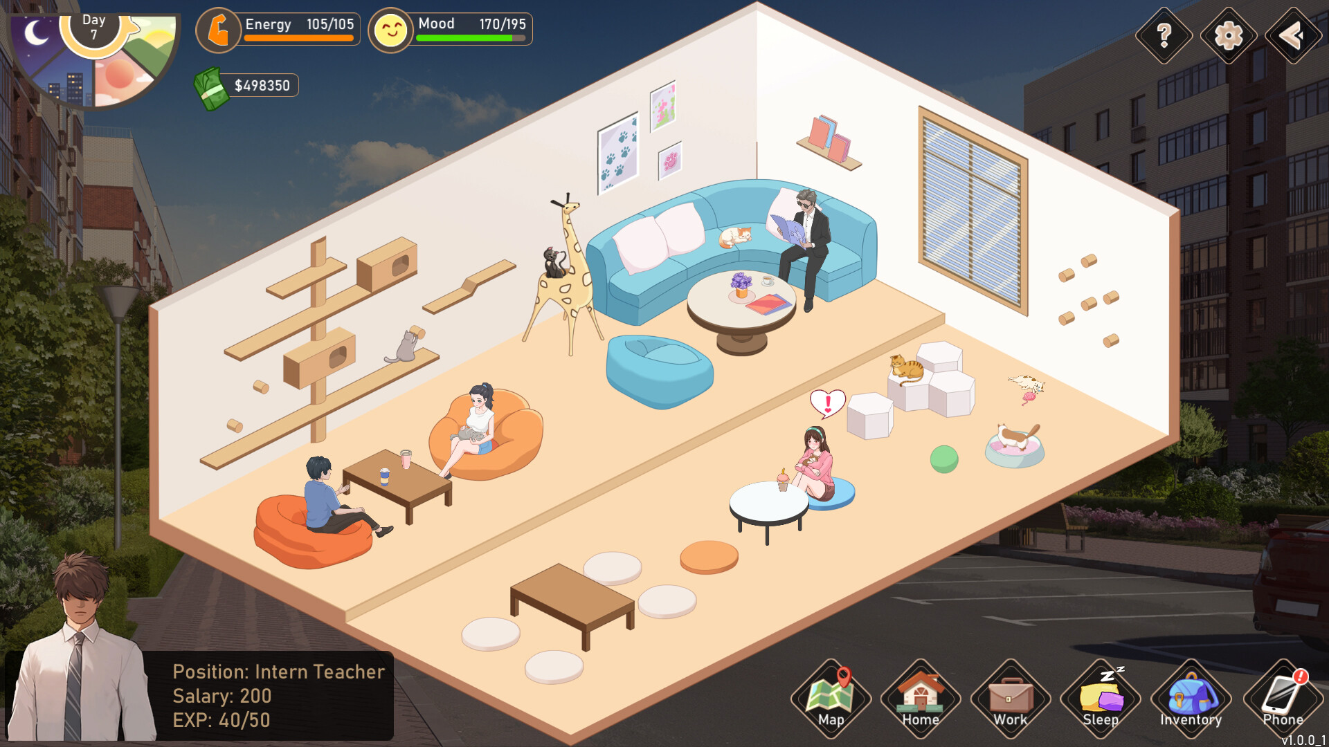 screenshot of Love n Life: Lucky Teacher 23