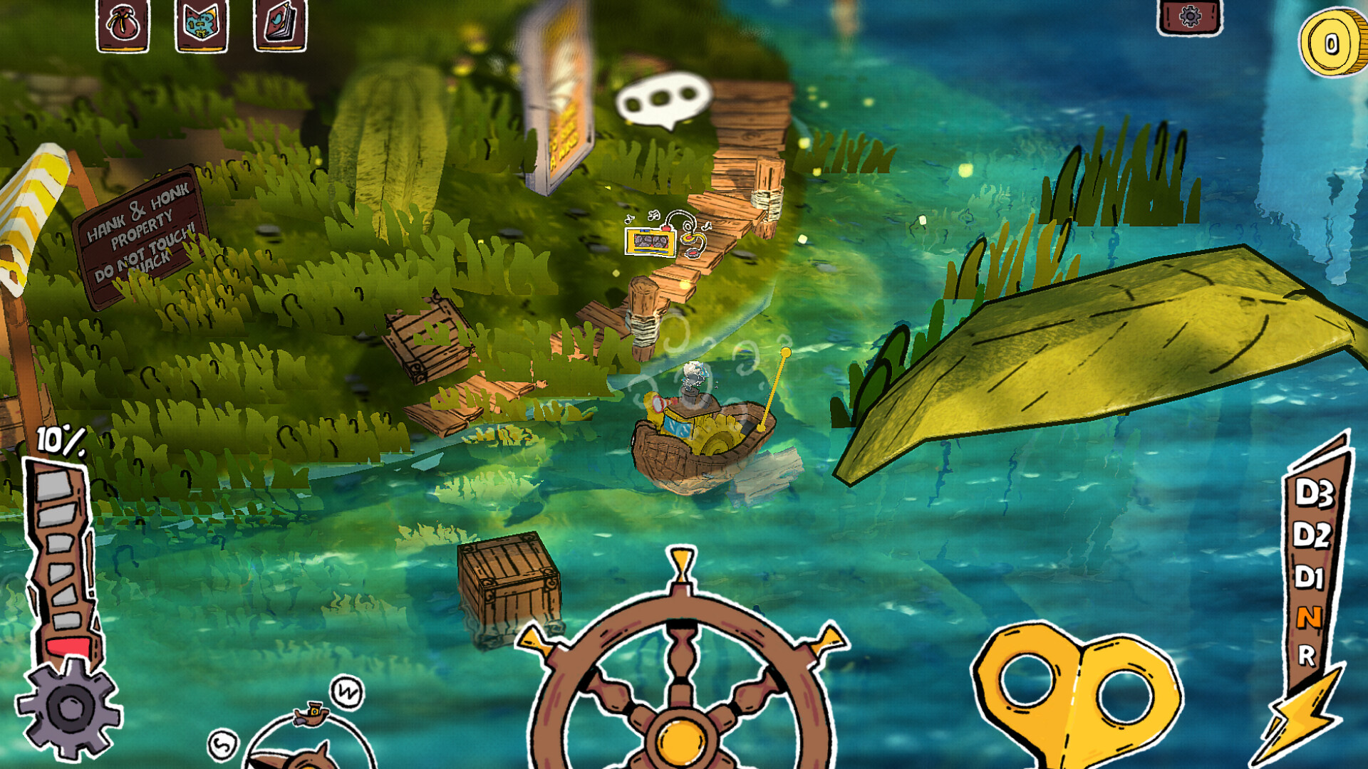 Скриншот игры Completely Fictional Story About a City Inside a Whale - 4