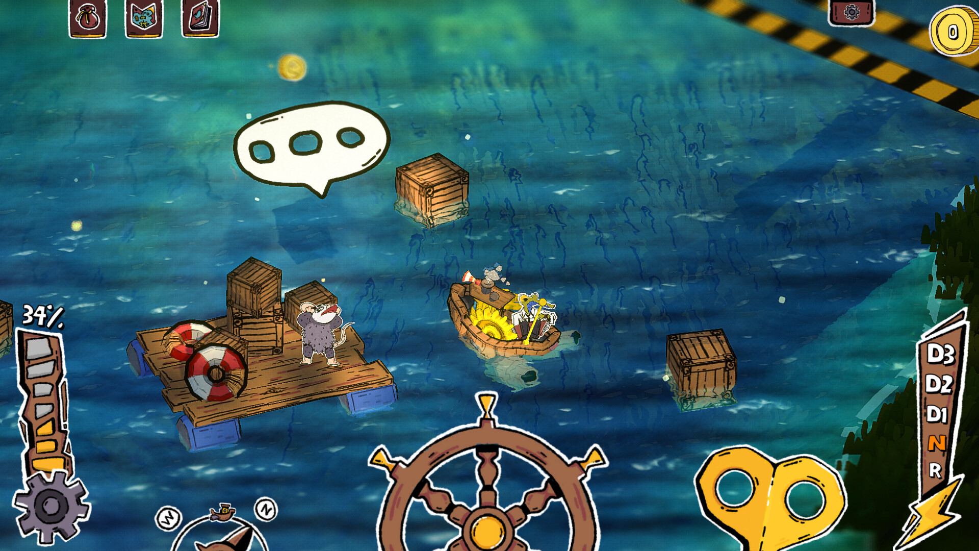 Скриншот игры Completely Fictional Story About a City Inside a Whale - 8