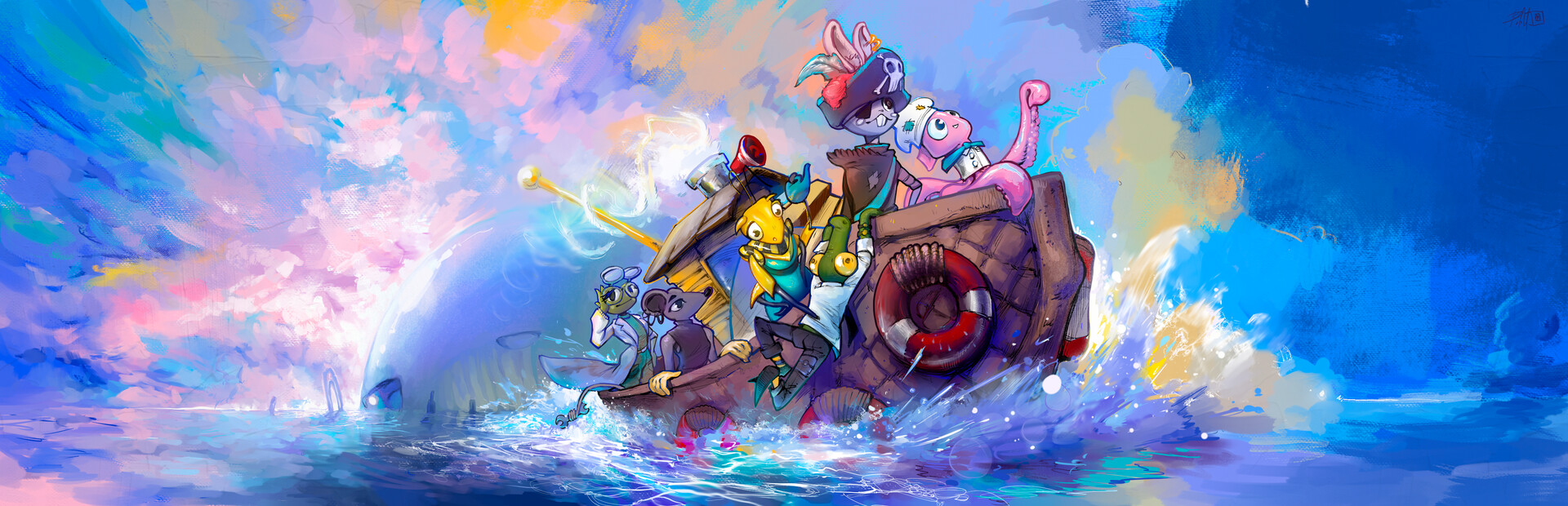 A Completely Fictional Story About a City Inside a Whale