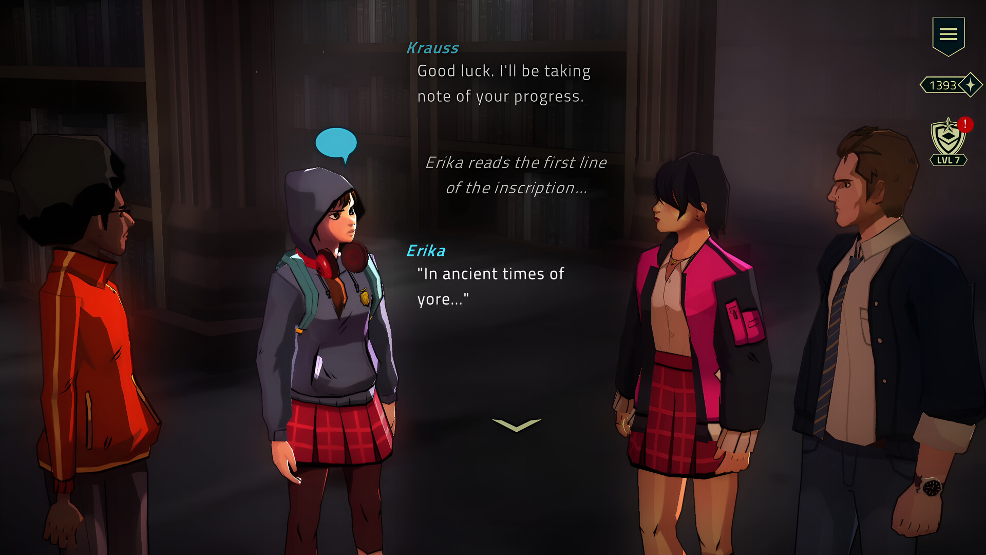 Grifford Academy gameplay screenshot 1