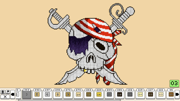 Coloring Pixels - Pirates Pack