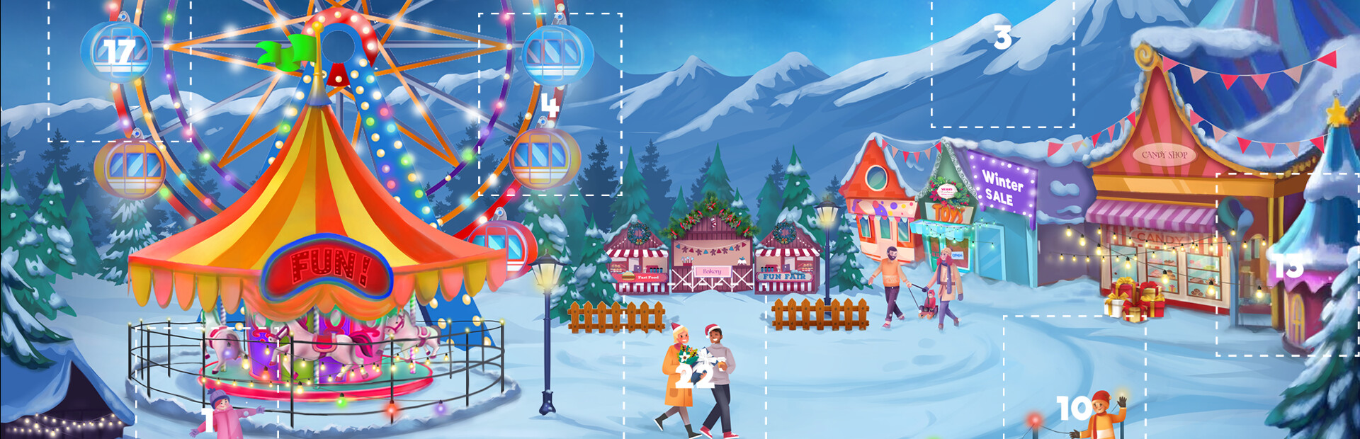 Games Advent Calendar - 25 Days - 25 Surprises