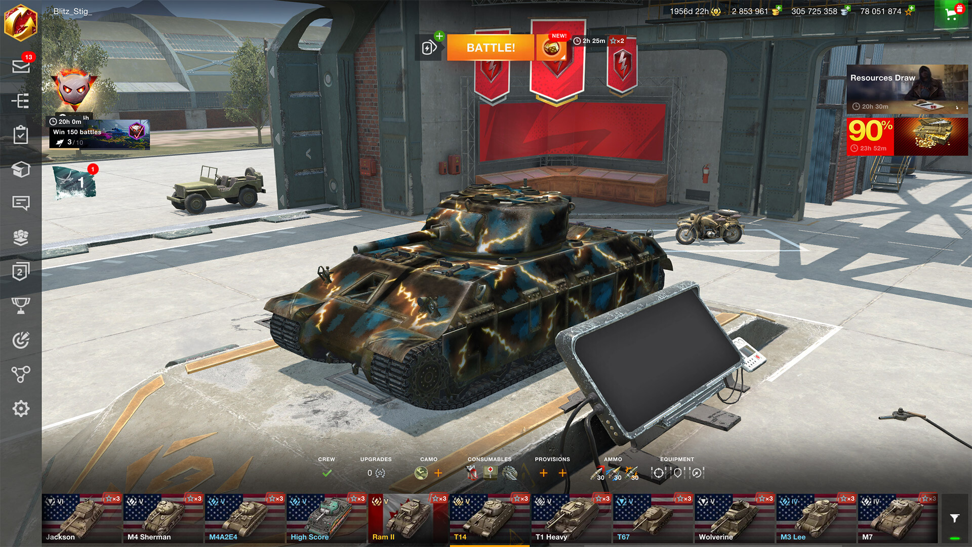 Скриншот World of Tanks Blitz - Welcome Bundle — кадр 4