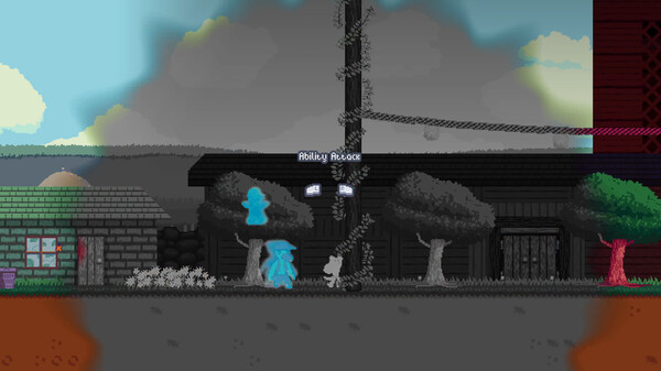 Screenshot of Daisy Grotto gameplay showing in-action mechanics
