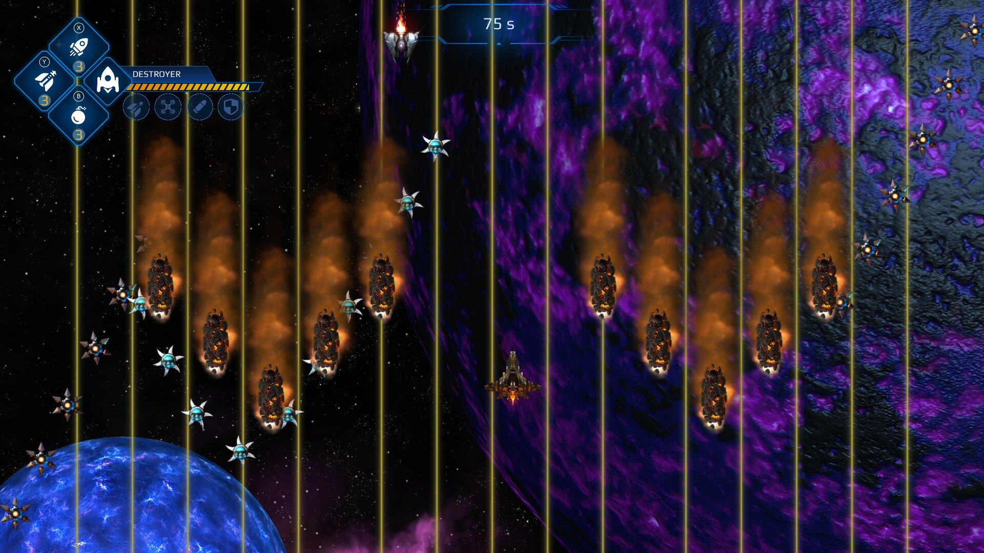 #7. X-Force Under Attack (Steam) By: Cube Games