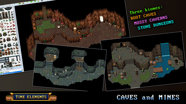 RPG Maker MV - Time Elements - Caves and Dungeons