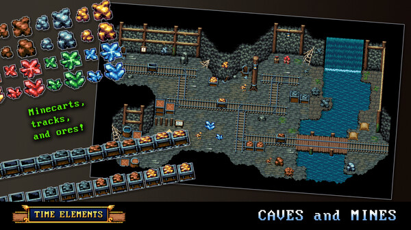 RPG Maker MV - Time Elements - Caves and Dungeons