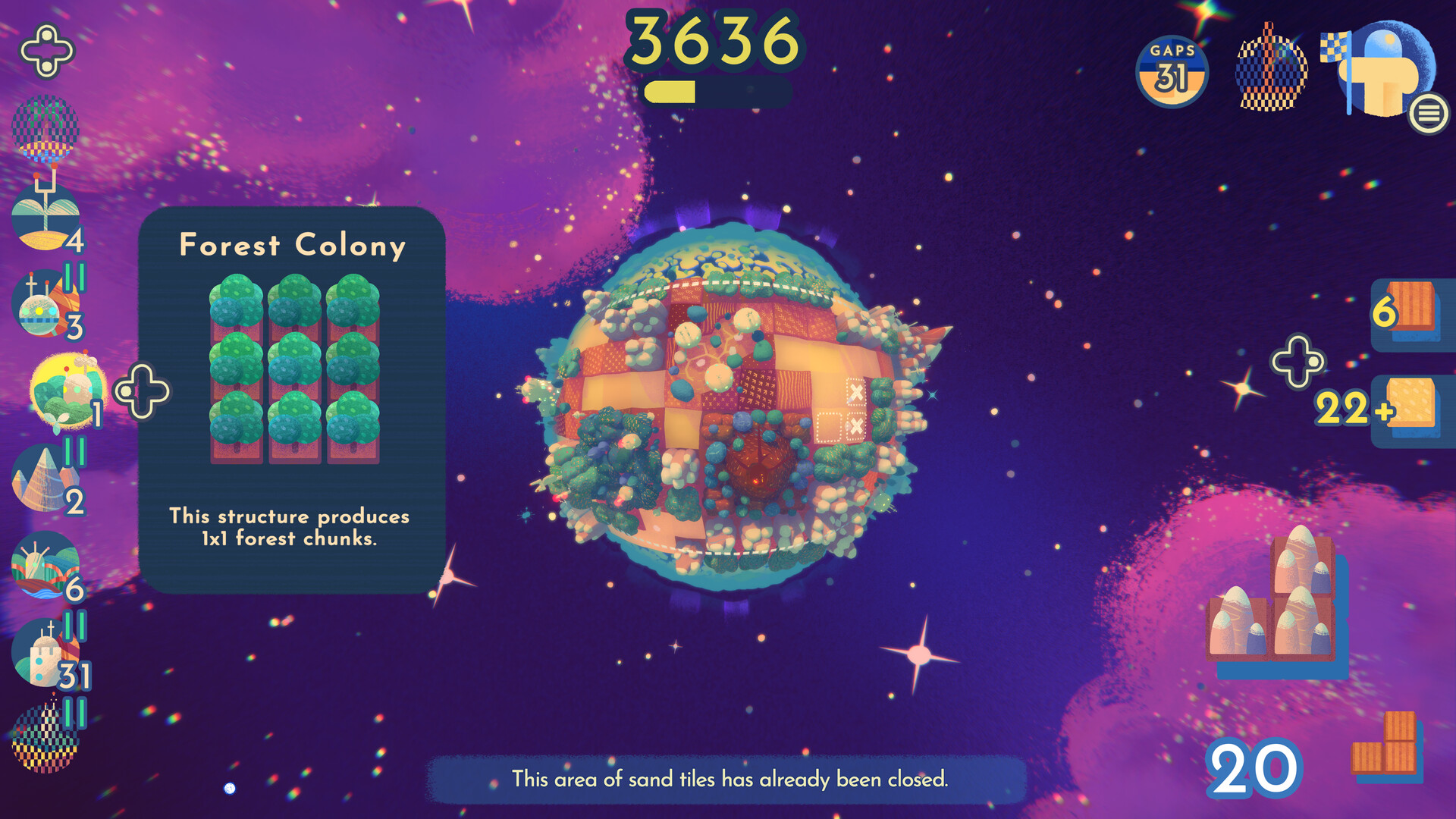 screenshot of Planetiles 2