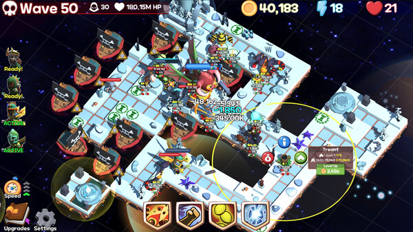 Monster Tiles TD: Tower Wars screenshot 3
