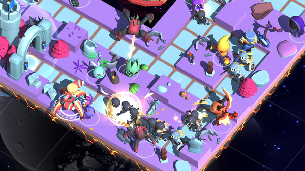 Monster Tiles TD: Tower Wars screenshot 4