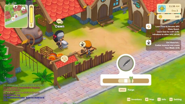 NPC Ville: Story of The Blacksmith