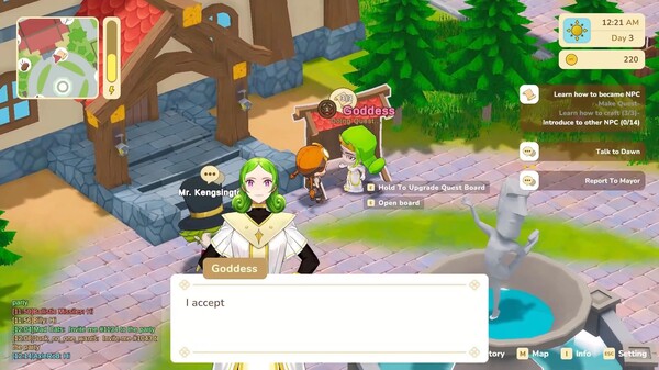 NPC Ville: Story of The Blacksmith