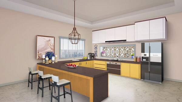 Home Designer Makeover Blast - Sheila's Modern Kitchen