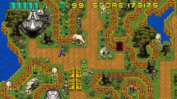 Screenshot 2 of Xargon Remake Ep.3 - additional gameplay view
