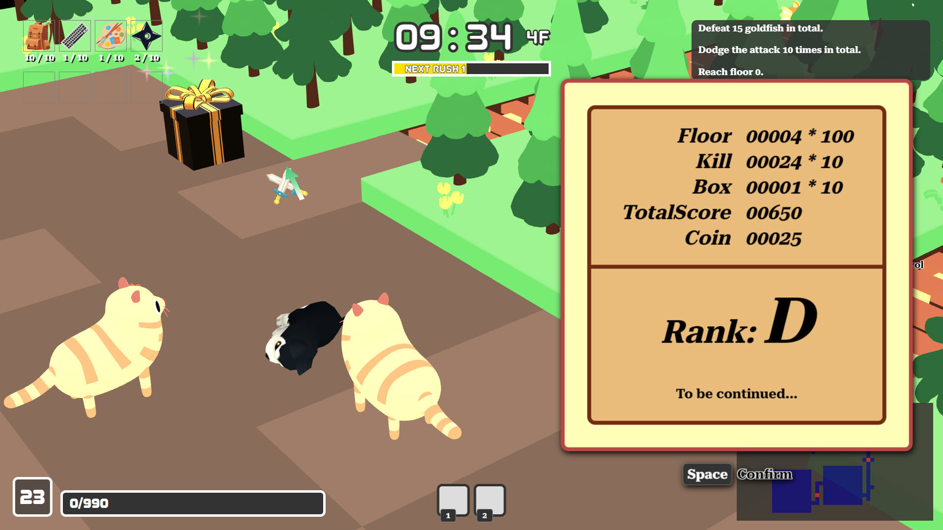 #6. 15 Minutes Dungeon (Steam) Tekijänä: Daruma The Factory, Inc.