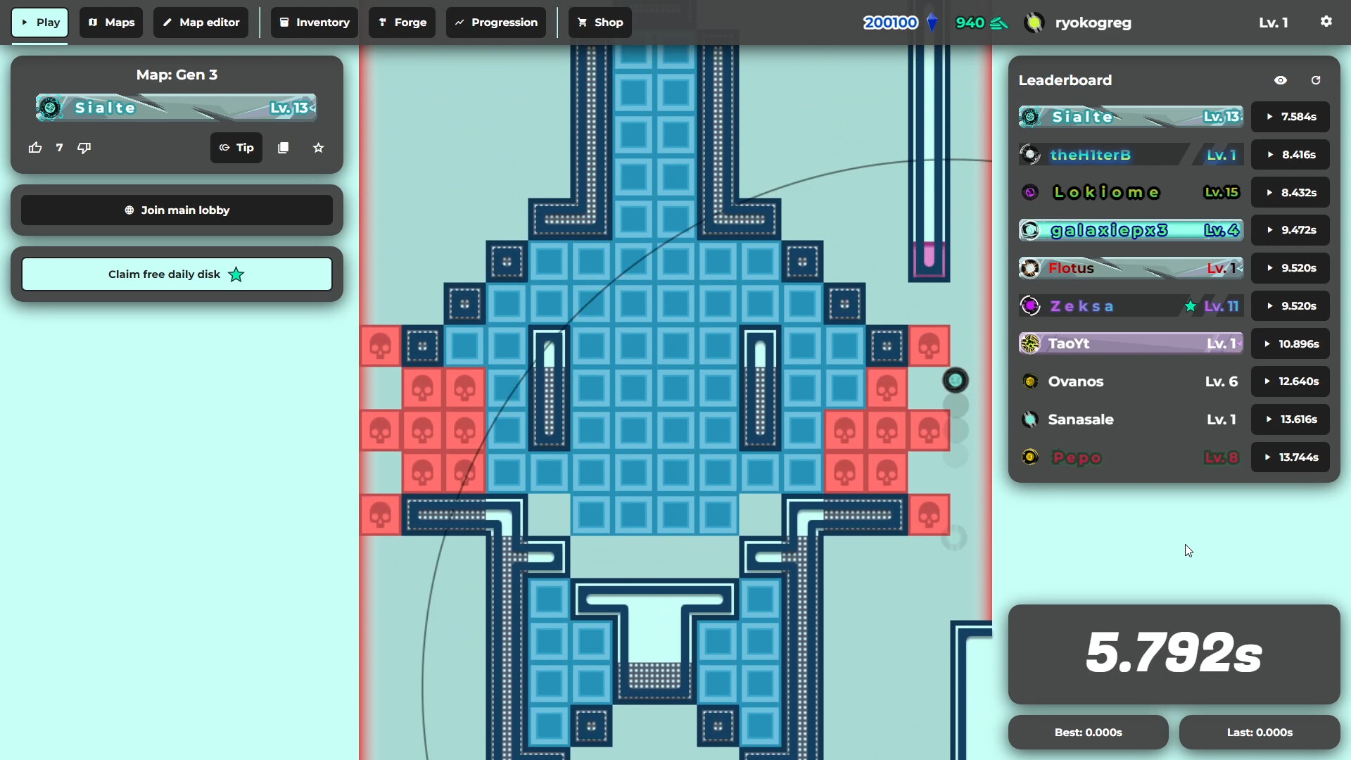 UpRunner screenshot #1