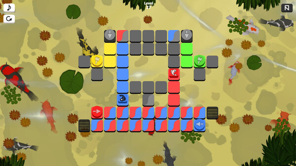 Koi Zen: Opposite Colors.