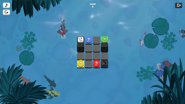 Koi Zen: Opposite Colors.