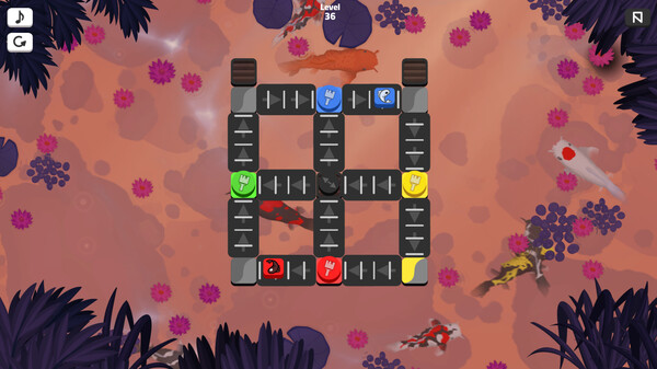 Koi Zen: Opposite Colors.