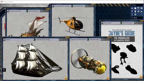Fantasy Grounds - Vehicle Handbook
